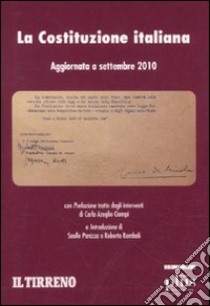 La Costituzione italiana. Aggiornata a settembre 2010 libro