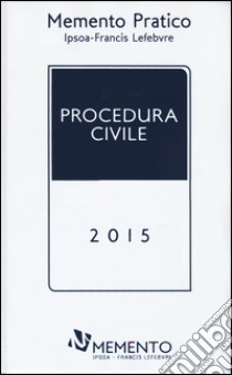 Procedura civile 2015 libro