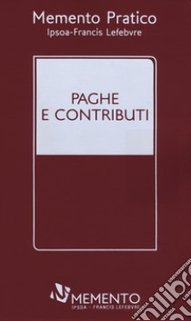 Paghe e contributi libro