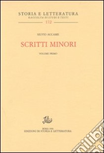 Scritti minori vol. 1-3 libro di De Sanctis Gaetano