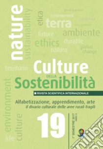 Culture della sostenibilità (2017). Vol. 19: Alfabetizzaizone, apprendimento, arte. Il divario culturale delle aree rurali fragili libro