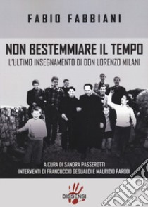 Non bestemmiare il tempo. L'ultimo insegnamento di Don Lorenzo Milani libro di Fabbiani Fabio; Passerotti S. (cur.)