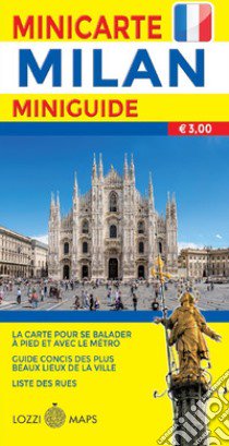 Milano mini map. Ediz. francese libro