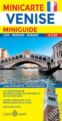 Venezia mini-map. Ediz. francese libro