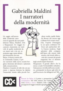 I narratori della modernità libro di Maldini Gabriella