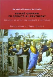 Perché Giovanni fu sepolto al Pantheon? Giovanni da Udine con Bramante e Raffaello libro di Prampero de Carvalho Marisanta di; Bertelli C. (cur.)