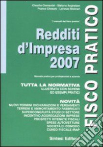 Redditi d'impresa 2007 libro