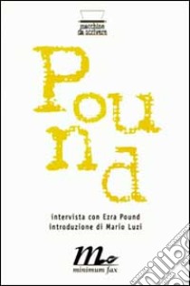 Intervista con Ezra Pound libro di Hall Donald; Luzi M. (cur.)