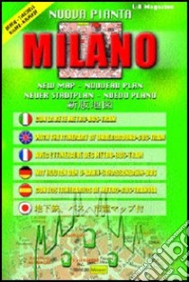 Milano pianta stradale tascabile 1:10.500 libro