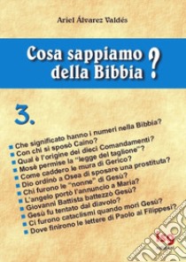 Cosa sappiamo della Bibbia?. Vol. 3 libro di Alvarez Valdés Ariel