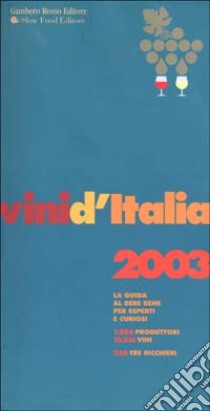 Vini d'Italia 2003 libro