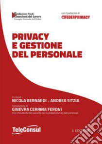 Privacy e gestione del personale libro di Federprivacy (cur.)