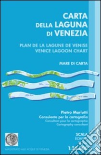 Carta della laguna di Venezia 1:25.000 libro