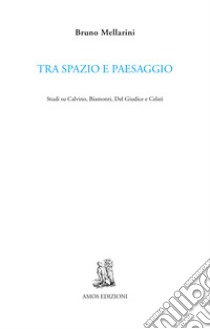 Tra spazio e paesaggio. Studi su Calvino, Biamonti, Del Giudice e Celati libro di Mellarini Bruno