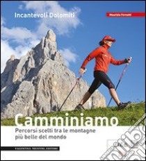 Incantevoli Dolomiti. Escursioni, nordic walking. Itinerari per tutti da percorrere in compagnia libro di Fernetti Maurizio