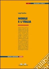 Nobile e l'Italia libro di Verolino Luigi