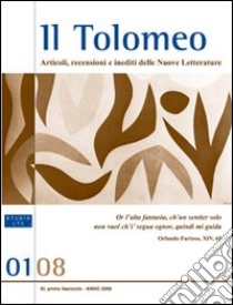 Il Tolomeo. Articoli, recenzioni e inediti delle nuove letterature. Ediz. bilingue. Vol. 8 libro