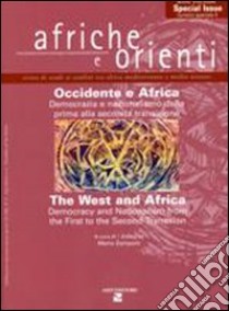 Africa e Orienti (2006). Occidente e Africa. Ediz. speciale libro di Zamponi M. (cur.)