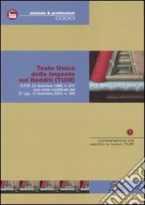 Testo Unico delle imposte sui redditi (TUIR) libro