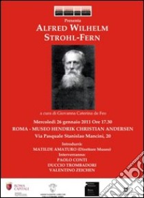 Alfred Wilhelm Strohl-Fern libro di De Feo G. C. (cur.)