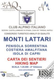 Monti Lattari. Penisola sorrentina. Costiera amalfitana. Isola di Capri. Carta dei sentieri scala 1:25000 libro di CAI. Sezione di Castellammare di Stabia (cur.); CAI. Sezione di Cava de' Tirreni (cur.)