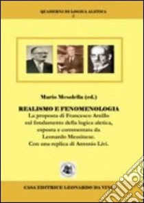 Realismo e fenomenologia libro di Livi A. (cur.)