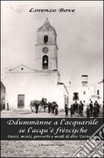 Ddummànne a l'acquarùle se l'acqu è fréscijche. (Detti, motti, proverbi e modi di dire tarnuése) libro di Bove Lorenzo