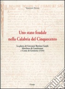 Uno Stato feudale nella Calabria del Cinquecento. La platea di Giovanni Battista Carafa marchese di Castelvetere... Testo latino a fronte. Con CD-ROM libro di Naymo Vincenzo