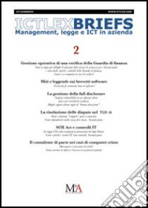 IctLexBriefs. Vol. 2 libro