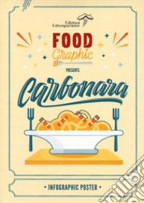 Carbonara. Infographic poster. Ediz. italiana e inglese libro