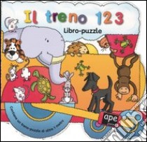 Il treno 123. Libro-puzzle libro