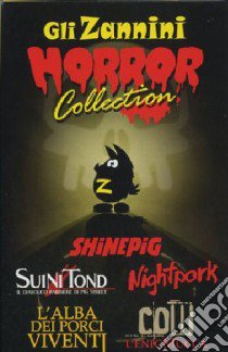 Gli Zannini horror collection: Cow l'enigMucca-L'alba dei porci viventi-Suini Tond, il diabolico barbiere di Pig Street-Shinepig-Nightpork libro di Barbieri Barbara; Bonfanti Stefano