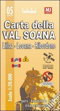 Carta della Val Soana libro di Muntoni Nicola