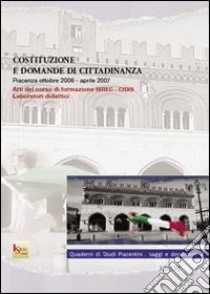 Costituzione e domanda di cittadinanza libro