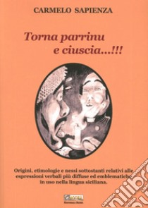 Torna parrinu e ciuscia...!!! Origini, etimologie e nessi sottostanti relativi alle espressioni verbali più diffuse ed emblematiche in uso nella lingua siciliana libro di Sapienza Carmelo