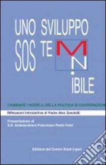 Uno sviluppo sostenibile libro di Pajno Paola