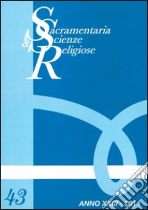 Sacramentaria e scienze religiose. Vol. 43 libro