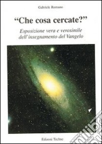 «Che cosa cercate?». Esposizione vera e verosimile dell'insegnamento del Vangelo libro di Romano Gabriele