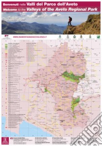 Mappa Valli del Parco dell'Aveto. Ediz. multilingue libro