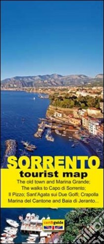 Sorrento. Mappa turistica completa di 9 passeggiate. 1: 5.000. Ediz. inglese libro