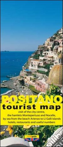 Positano. Tourist map of Positano libro di Cavaliere Gabriele