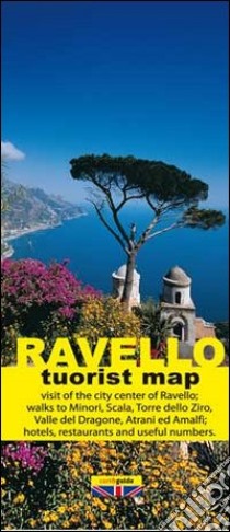 Ravello. Tourist map of Ravello and Scala libro di Cavaliere Gabriele