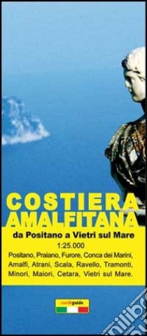 Costiera amalfitana. Mappa turistica della costiera amalfitana libro di Cavaliere Gabriele