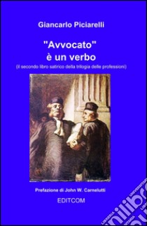 Avvocato è un verbo libro di Piciarelli Giancarlo