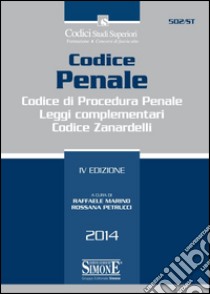 Codice penale-Codice di procedura penale-Leggi complementari-Codice Zanardelli libro