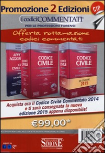 Codice civile. Annotato con la giurisprudenza-Appendice di aggiornamento ai codici civile e penale. Con CD-ROM libro