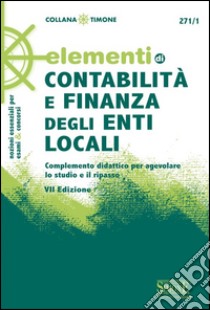 Elementi di contabilità e finanza degli enti locali libro