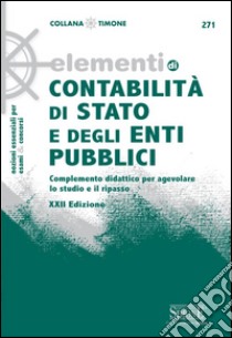 Elementi di contabilità di Stato e degli enti pubblici libro