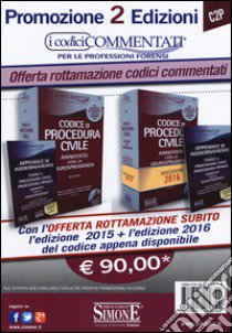 Codice di procedura civile. Annotato con la giurisprudenza 2015-2016. Con CD-ROM libro