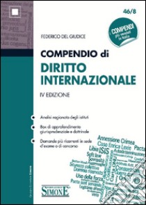 Compendio di diritto internazionale libro di Del Giudice Federico